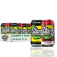 Starry Zero Winter Soda Pop, 2 Flavor Variety Pack, 12 fl oz 18 Cans ...