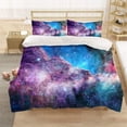 thumbnail image 1 of Starry sky Duvet Cover Set,Bedding Set for Kids and Adult, Home Decor, Full Size, 1 of 4