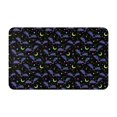 thumbnail image 1 of Starry sky bat Door Mat for Indoor, Welcome Door Mats Front Entrance Rug, Non-Slip Bathroom kitchen Rugs for Inside Floor, Small Rug Dog Door Mat 20X31.5 Inch, 1 of 5