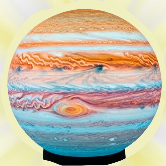 StarrySky Constellation Night Light for Kids - Rotating Solar System Globe Lamp, USB Soothing Space Theme for Bedrooms & Desks