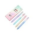 thumbnail image 1 of StarrySky Heart-Shaped Gel Pen with Polka Dots, Smooth Instant-Dry Ink, Ergonomic Grip, Retractable Design for Students, Office, and Journaling, 1 of 5