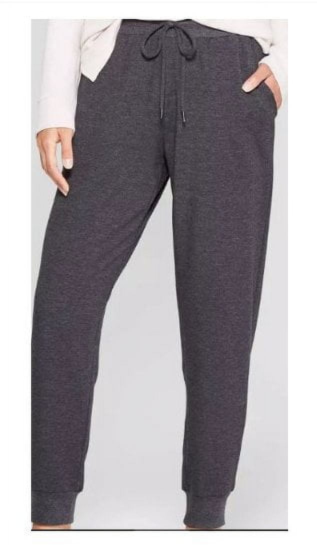 Stars Above Womens Gray Fleece Pajama/Lounge Pants - Walmart.com