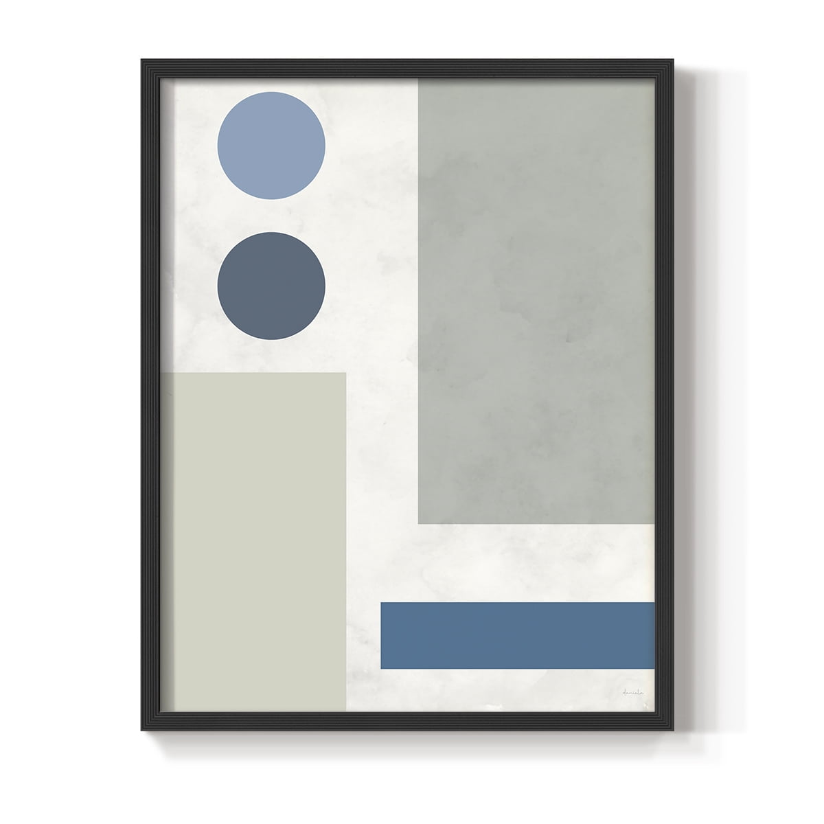 Stars Align I in Black Solid Wood 22 x 28 Framed Print