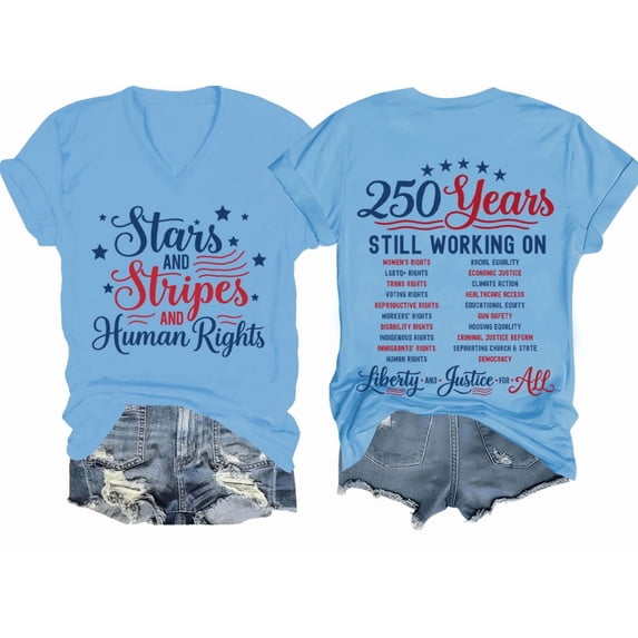 Stars And Stripes And Human Rights Shirt, 250 Years Still Working On Social Justice Shirts, Stars Stripes And Human Rights