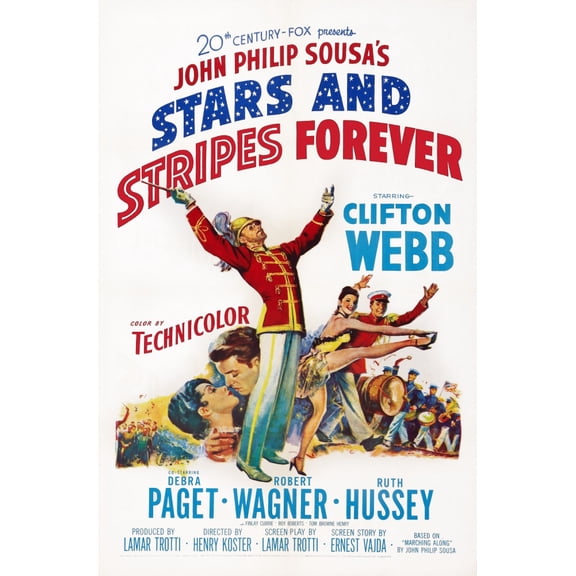 Stars And Stripes Forever U Canvas Art -  (24 x 36)