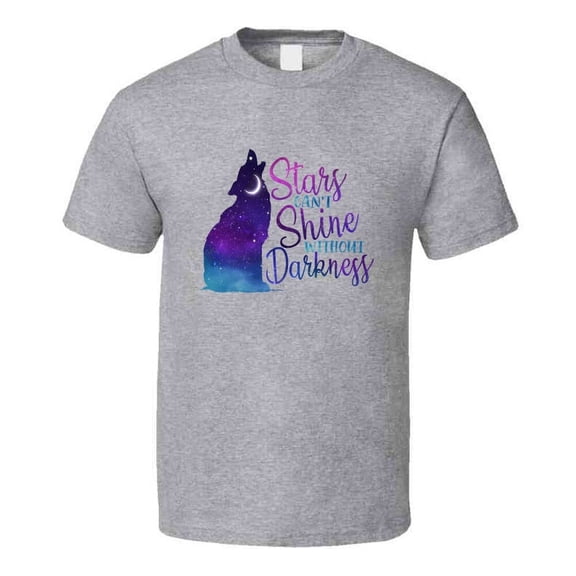 Stars Can't Shine Without Darkness T Shirt Motivational Tee Inspirational T Shirt
