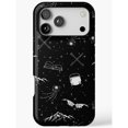 Stars, Cauldron, Open Book and Bat Black Tough Phone Case for Apple ...