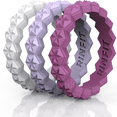 thumbnail image 1 of Stars Collection by Rinfit - Silicone Rings for Women - 3 Rings Pack, 1 of 9
