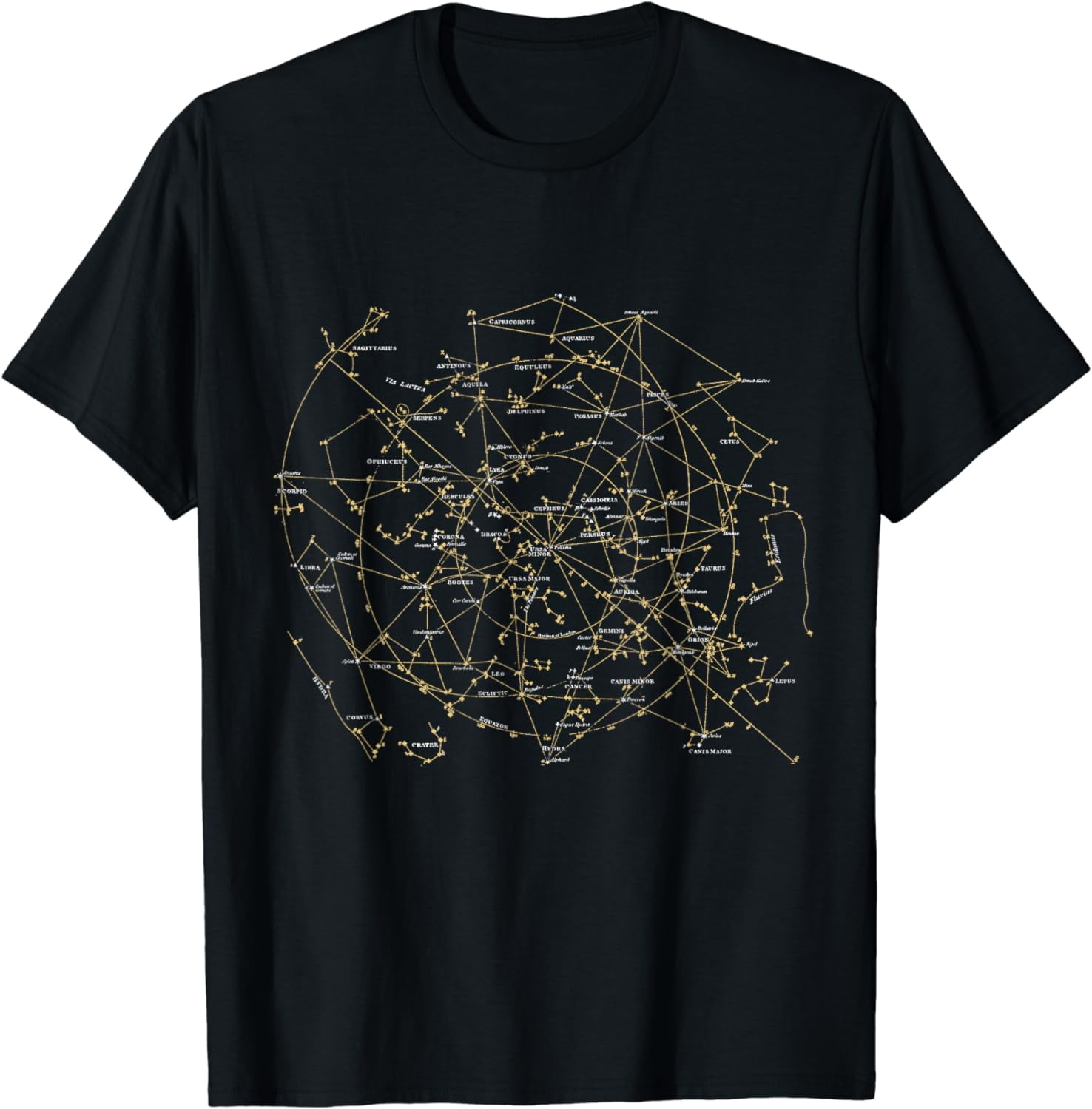 Stars Constellations Astronomy T Shirt Cosmos Galaxy