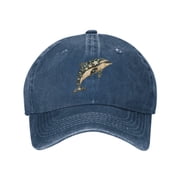 Stars Dolphin Baseball Caps for Men Women Adjustable Casual Trucker Hats for Fishing Outdoor Activities Fashion Hats