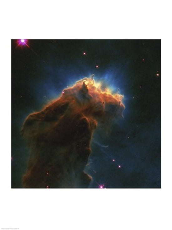 Stars Emerging From Molecular Cloud Eagle Nebula (M-16) Canvas Art - (18 x 24)