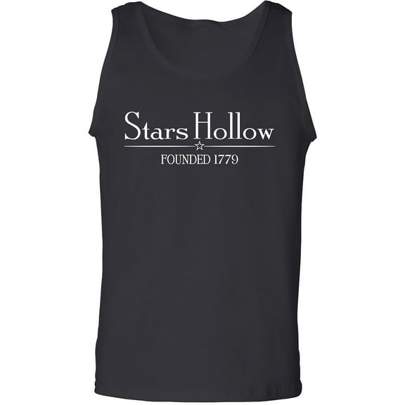 Stars Hollow Founded 1779 Adult Tank Top