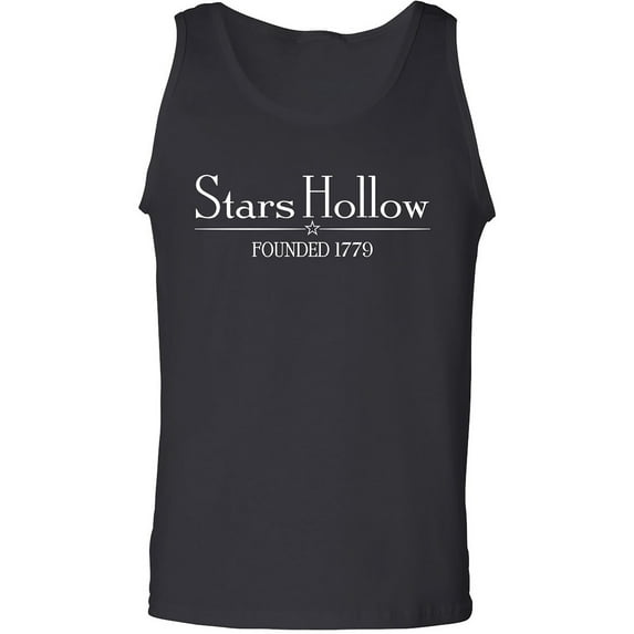 Stars Hollow Founded 1779 Adult Tank Top