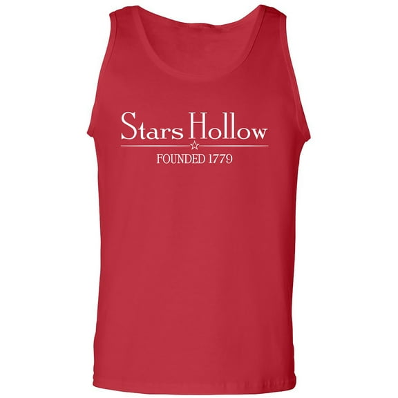 Stars Hollow Founded 1779 Adult Tank Top