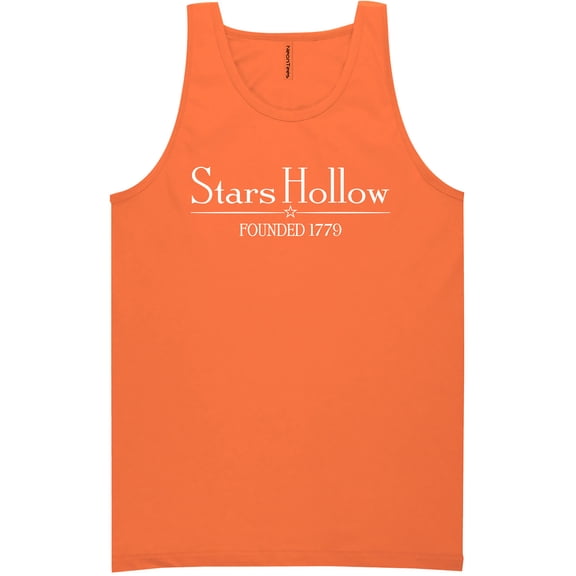 Stars Hollow Founded 1779 Neon Tank Top
