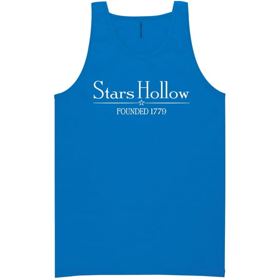 Stars Hollow Founded 1779 Neon Tank Top