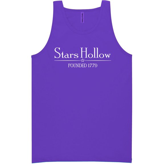 Stars Hollow Founded 1779 Neon Tank Top