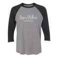 thumbnail image 1 of Stars Hollow Founded 1779 Unisex 3/4 Sleeve Baseball Raglan Tee, 1 of 2