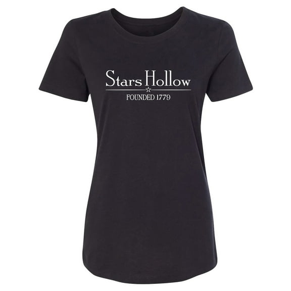 Stars Hollow Founded 1779 Womens crewneck tee