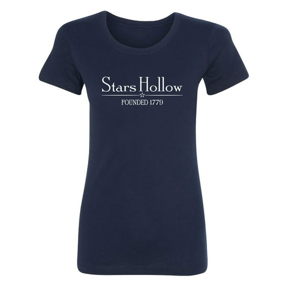 Stars Hollow Founded 1779 Womens crewneck tee