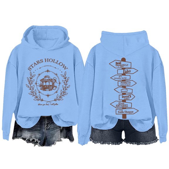 Stars Hollow Hoodie Vintage Stars Hollow Sweatshirt Unisex