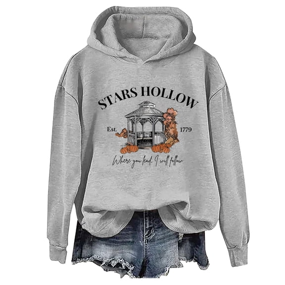 Stars Hollow Hoodie Vintage Stars Hollow Where You Lead I Will Follow Shirt Unisex