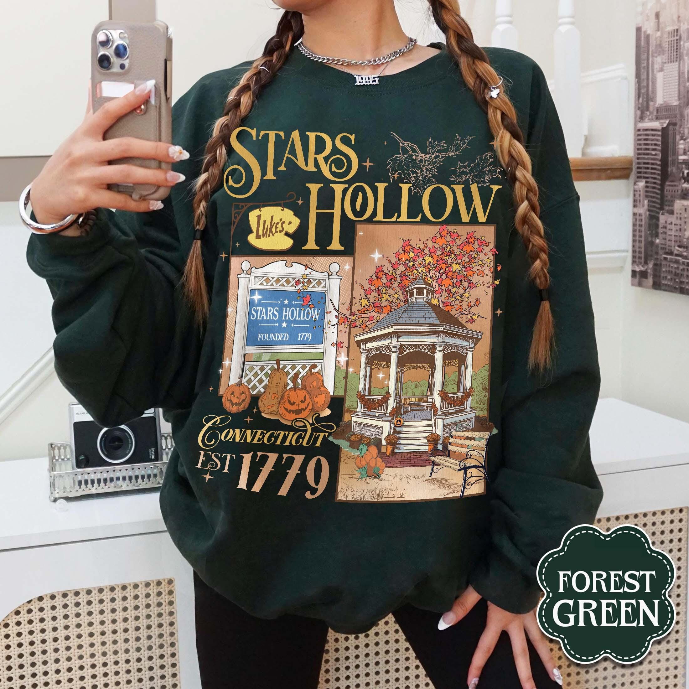 Stars Hollow Sweatshirt, Lukes Diner Shirt, Gilmore Girl , Retro Stars