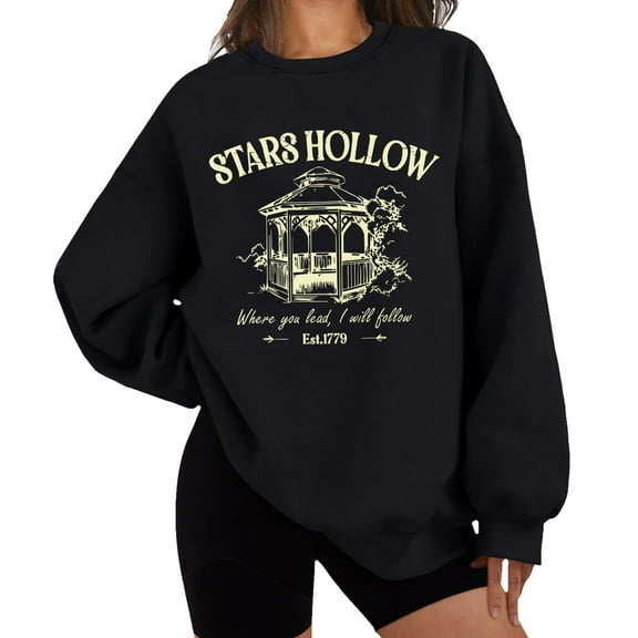 Stars Hollow Sweatshirt Retro Stars Hollow Where You Lead I Will Follow 1779 Shirt Unisex