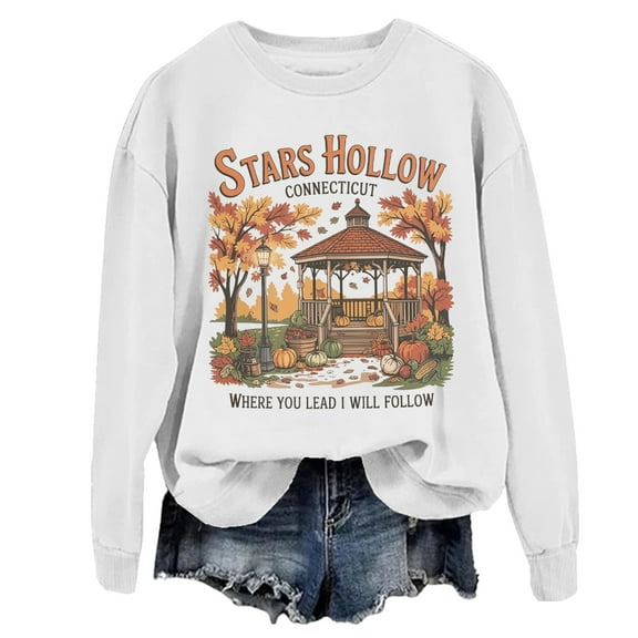 Stars Hollow Sweatshirt Stars Hollow Connecticut Where You Lead I Will Follow Shirt