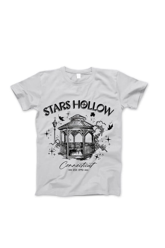 Stars Hollow T-shirt, Stars Hollow Where You Lead I Will Follow Shirt, Stars Hollow Tshirt, Retro Style Lukes Diner Crewneck Tee Top