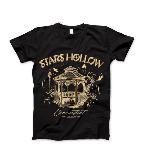 Stars Hollow T-shirt, Stars Hollow Where You Lead I Will Follow Shirt, Stars Hollow Tshirt, Retro Style Lukes Diner Crewneck Tee Top