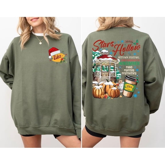 Stars Hollows Sweatshirt, Festival Hoodie,Where You Lead I Will Follow Shirt, Dinner Hoodie,Fan Stars Hollows,Ana2096, Sweatshirt Size S-5Xl