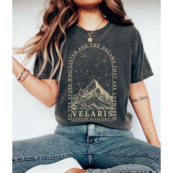 Stars Listen Dreams Answer Thorns Roses T-Shirt