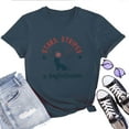 thumbnail image 1 of Stars Stripes & Dachshund T-Shirt for Women – Patriotic 4th of July USA Flag Wiener Dog Graphic Tee, 1 of 5
