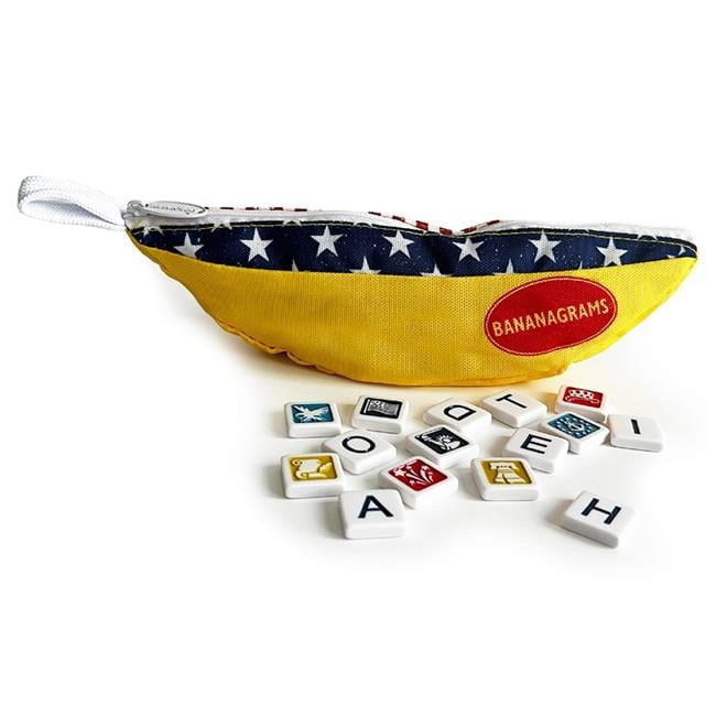 Stars and Stripes Themed Bananagrams Word Game Set