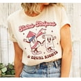 thumbnail image 1 of Stars Stripes & Equal Rights Shirt, 4th Of July Retro Liberal Tee, Patriotic American Groovy Flag, Y2K Trendy Equality Feminist USA Gift, 1 of 3