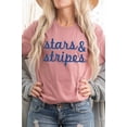 thumbnail image 1 of Stars  Stripes Graphic T Shirts, 1 of 11