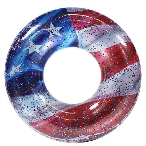 Stars & Stripes Pool Tube 48" - American Flag