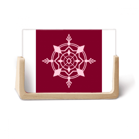 Stars Superimposed Spell Array Photo Wooden Photo Frame Tabletop Display