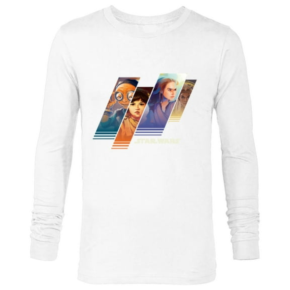 Stars Wars Maz Rose Rey and Adi Women of Star Wars - Long Sleeve T-Shirt for Men - Customized-White