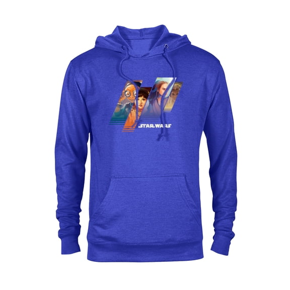 Stars Wars Maz Rose Rey and Adi Women of Star Wars - Pullover Hoodie for Adults - Customized-Royal