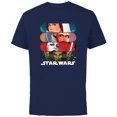 thumbnail image 1 of Stars Wars Women of the Galaxy - Short Sleeve Cotton T-Shirt for Adults - Customized-Navy, 1 of 5