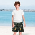 thumbnail image 1 of Stars and Christmas Trees Boys Swim Trunks Boardshorts Swimsuit Quick Dry Board Shorts Bathing Suit 2-12T, 1 of 8