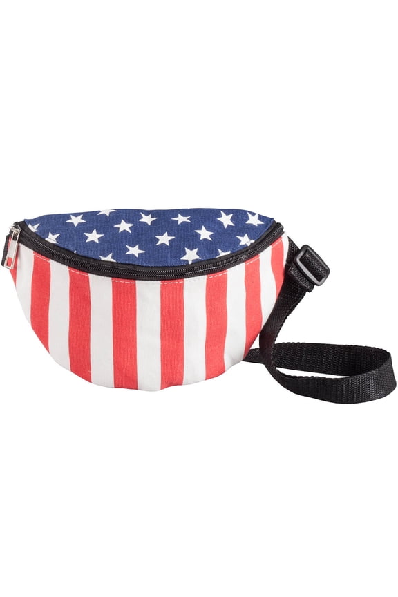 Pakapalooza American Flag Fanny Pack