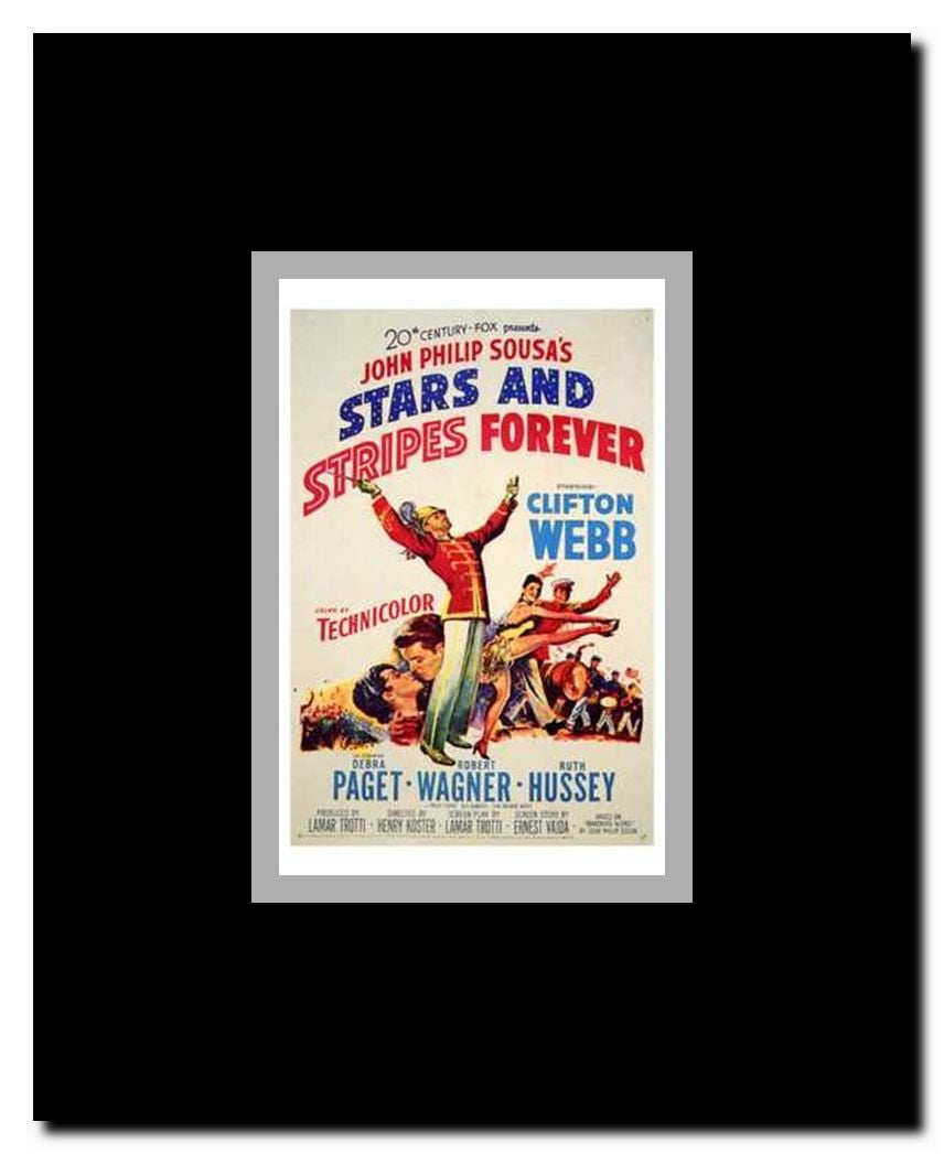 Stars and Stripes Forever Framed Movie Poster