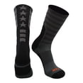 thumbnail image 1 of Stars and Stripes Perimeter Socks (Graphite/Black, Medium), 1 of 2