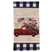Briarwood Lane Stars and Stripes Truck Hand Towel