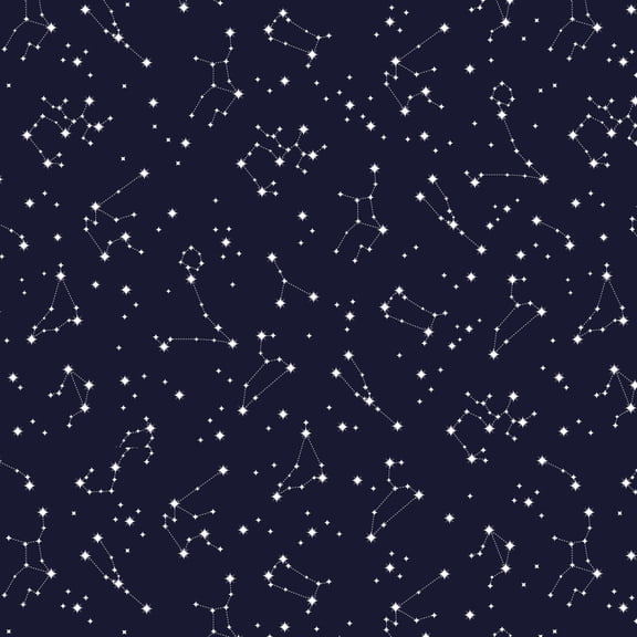 Stars and Zodiac Constellations Pattern Premium Roll Gift Wrap Wrapping Paper