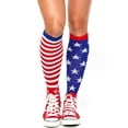 thumbnail image 1 of Stars and stripes knee highs. - O/S / MULTICOLOR, 1 of 3