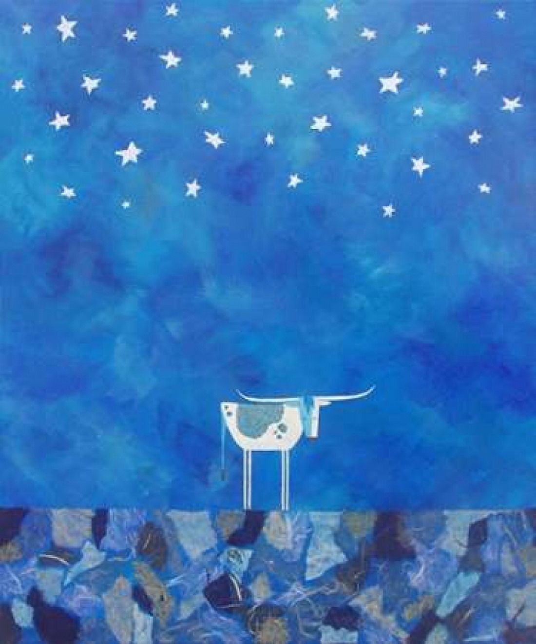 Stars at Night Canvas Art - Casey Craig (20 x 24)